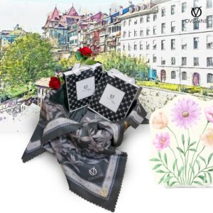 Ovlinne Scarves Flower Series